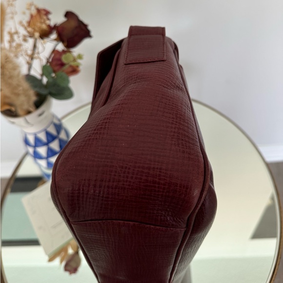 Fendi Vintage Crossbody Bag Bordeaux 1925 Stamp - Picture 14 of 15